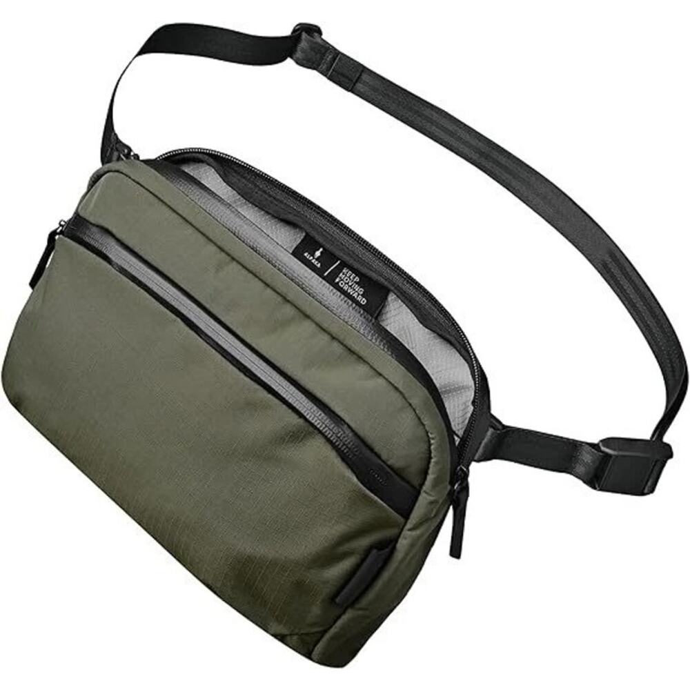 NWT ALPAKA Flight Sling 2L- Crossbody Sling Bag Men Travel Lightweight Green